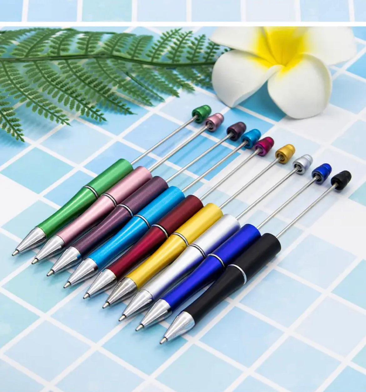 Beadable Pens Assortment 1 (20 Colors)